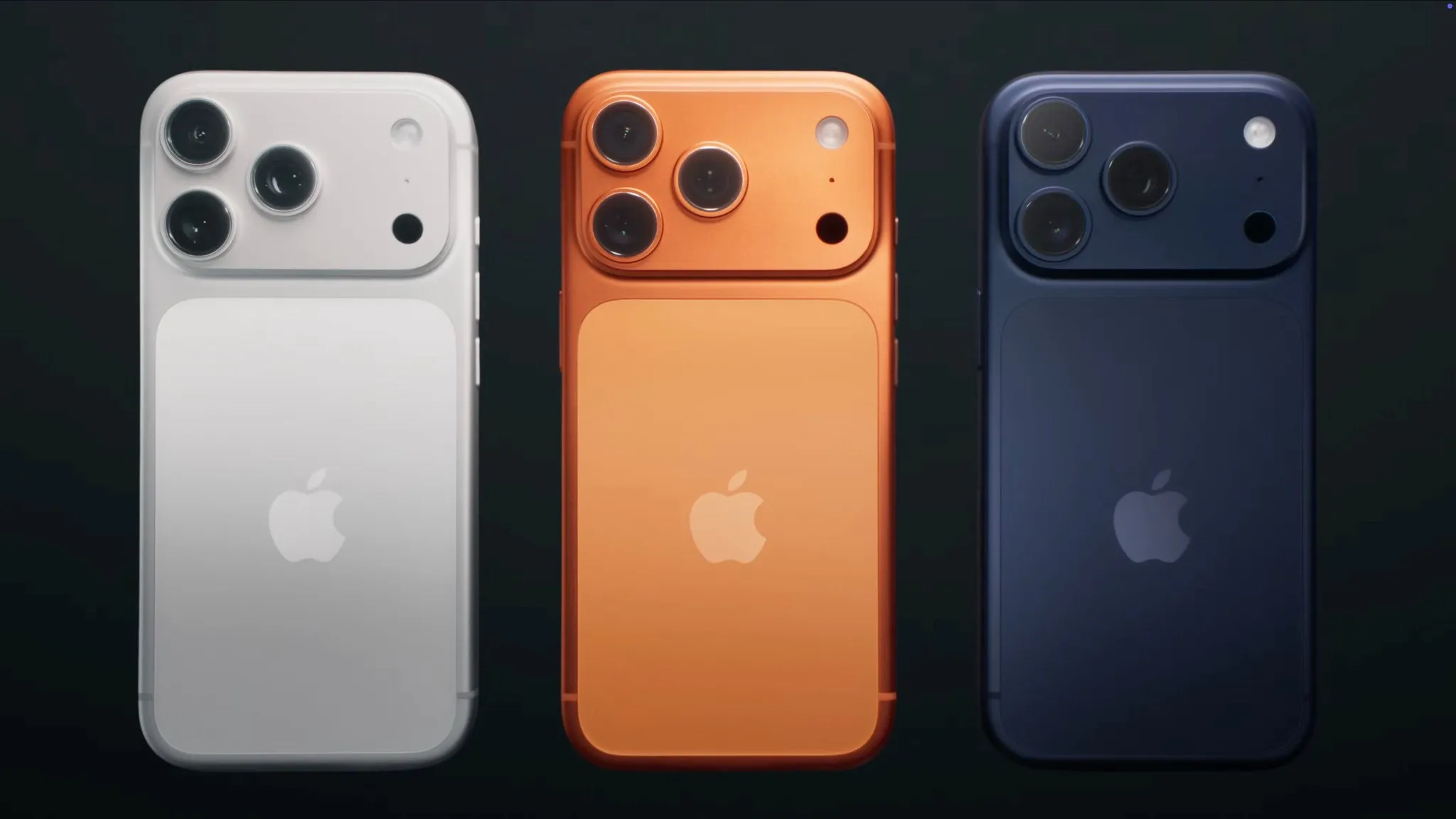 iPhone 17 Pro Max thiết kế và bảng màu chính thức